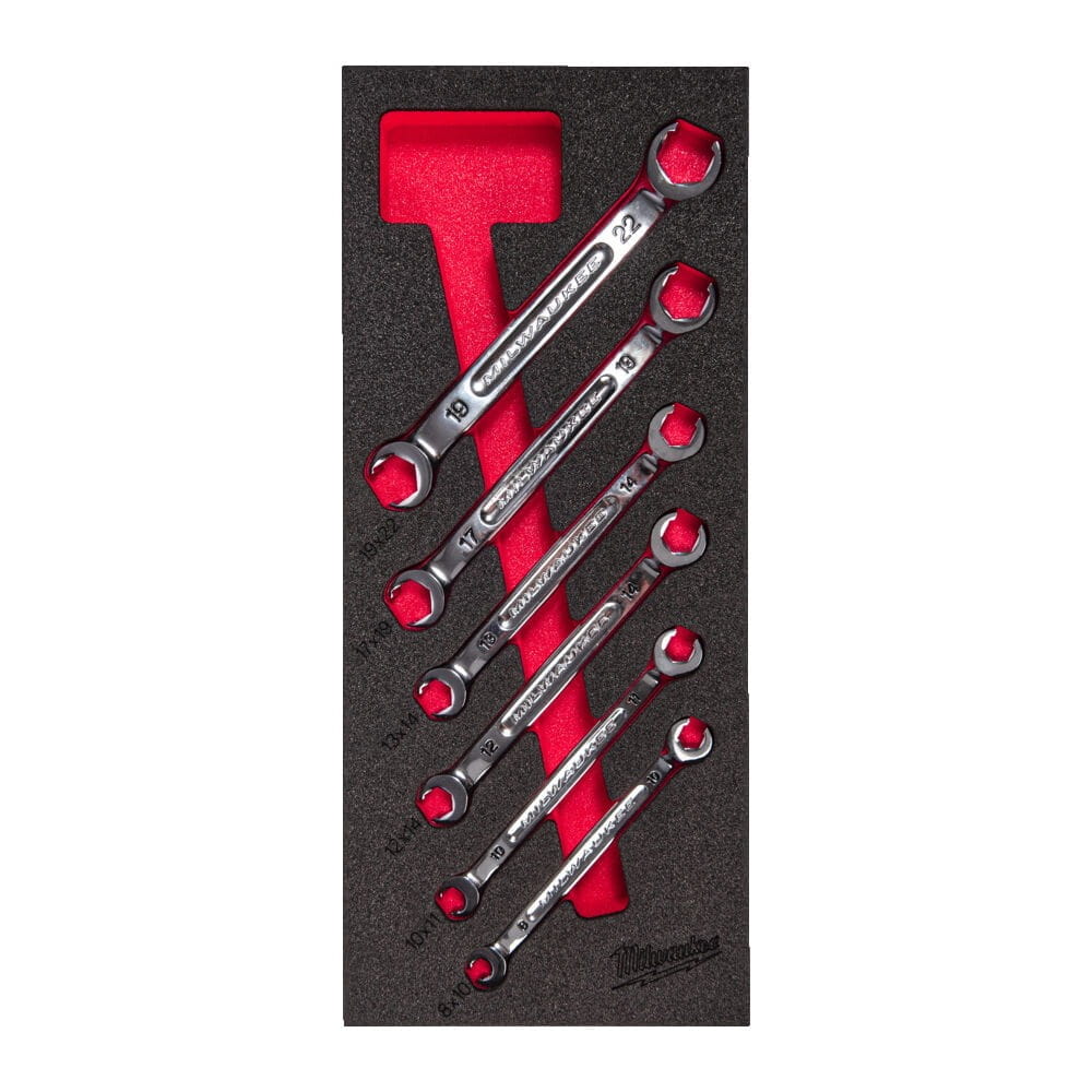 Zestaw piankowy z kluczami półotwartymi 4932493628 - techniktools