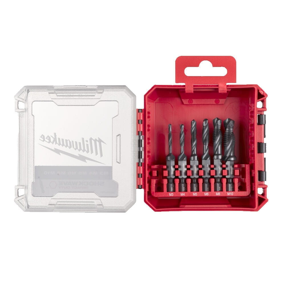 1/4" Zestaw Kombi Gwintowników HSG-G-6sz 4932498267 - techniktools