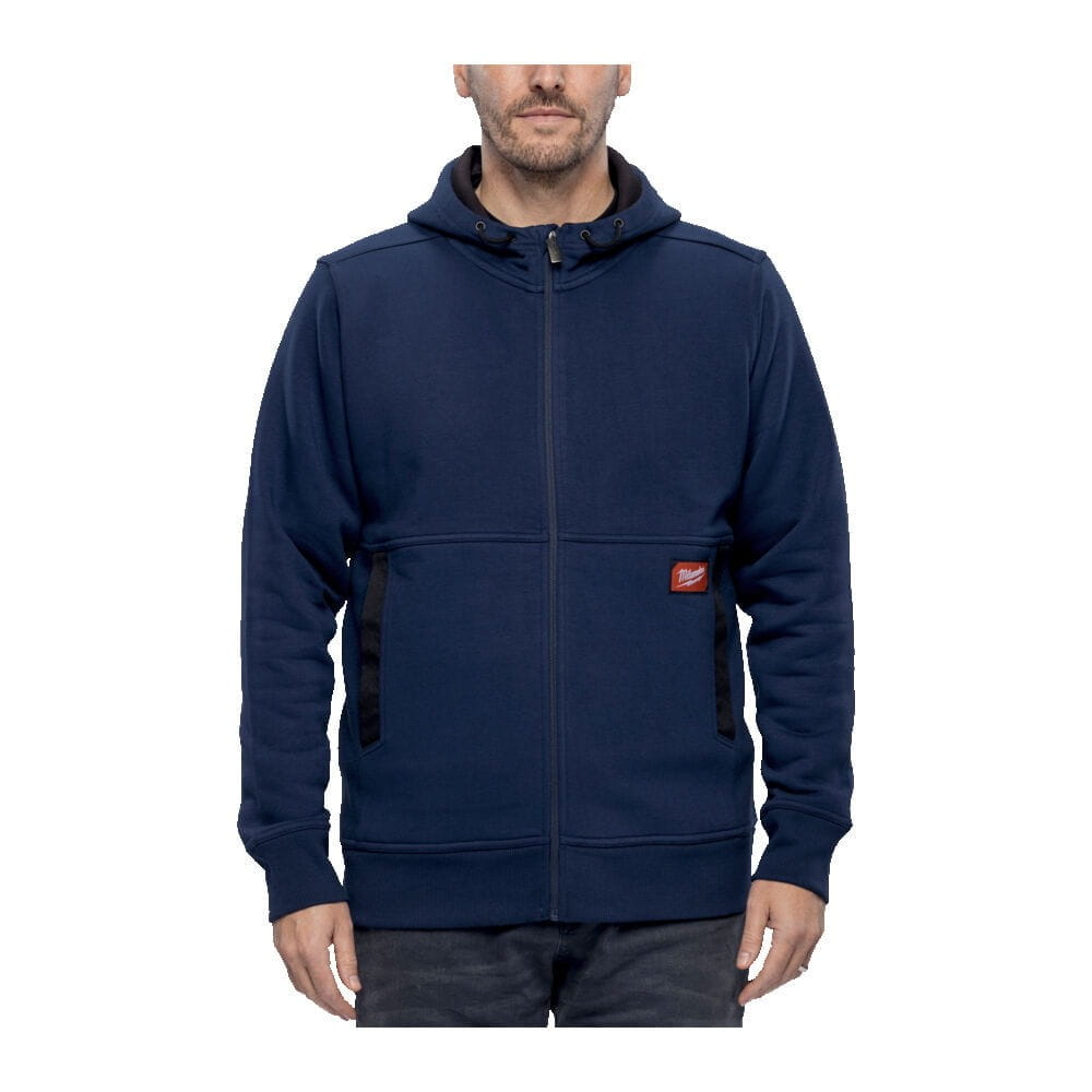 WHS GRIDIRON Full-Zip Hoodie Blue L 4932499401 - techniktools