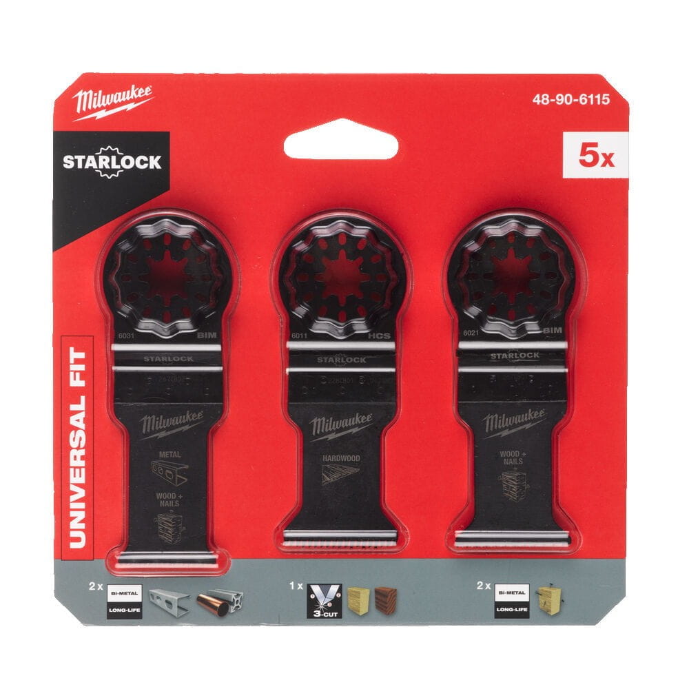 Zestaw ostrzy do metalu do Multitool OMT 48906115 - techniktools