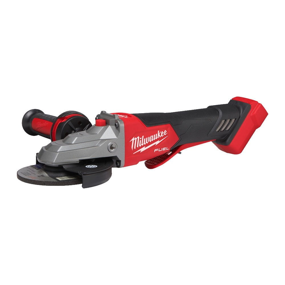 M18 FUEL szlifierka kątowa 125 mm z płaską głowicą, hamulcem i włącznikiem łopatkowym 4933478439 - techniktools